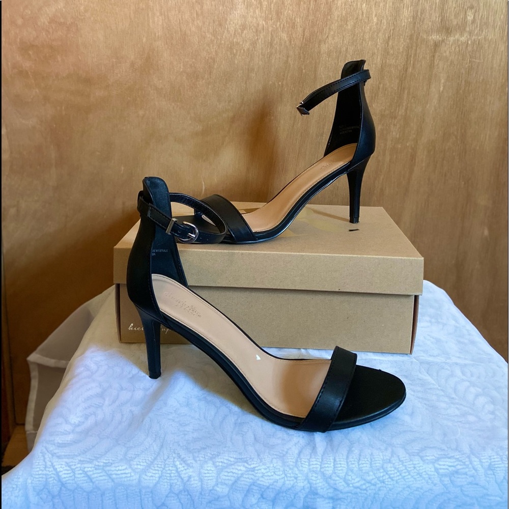 Charlotte Russe Kitten Heel Sandals